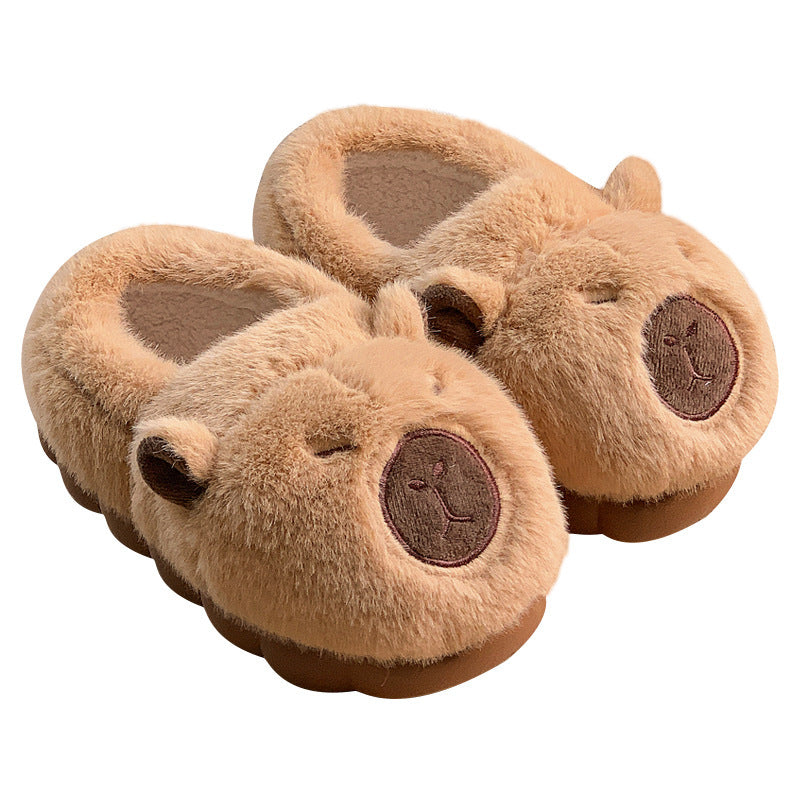 Pluszowe kapcie Capybara – miękkie i wyjątkowo wygodne