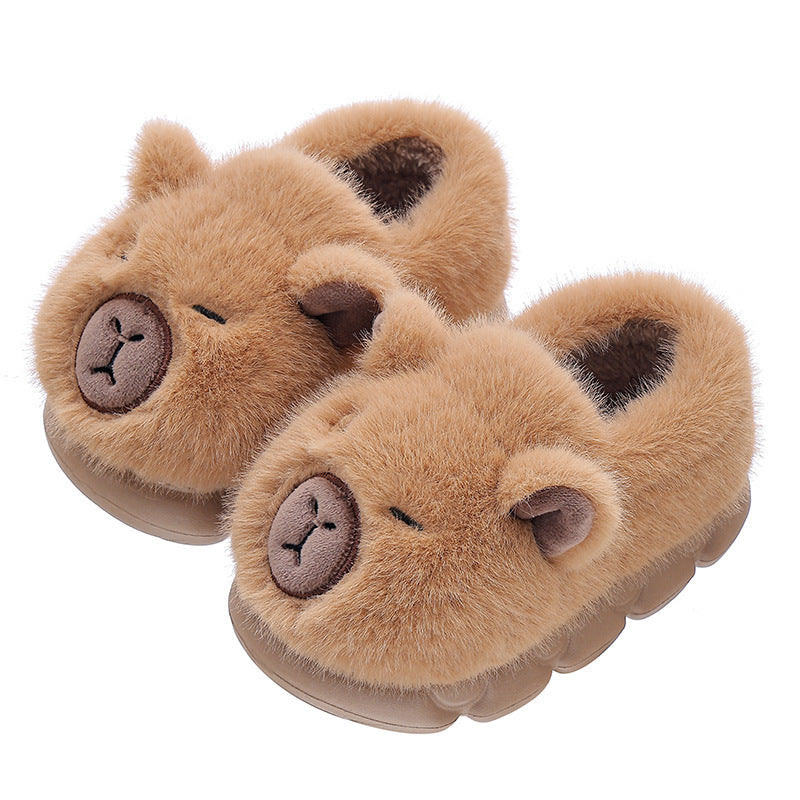 Pluszowe kapcie Capybara – miękkie i wyjątkowo wygodne